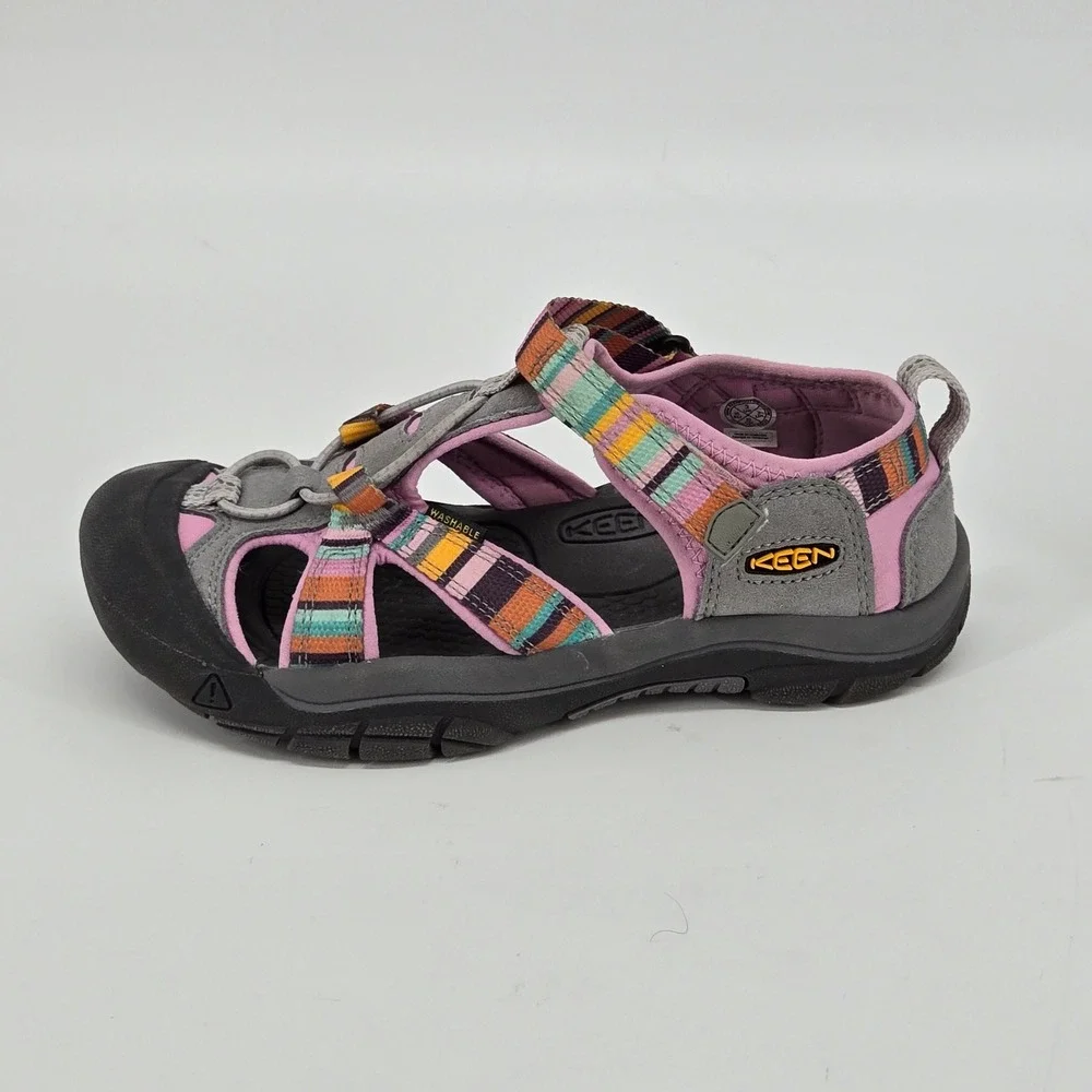 KEEN Kids Venice H2 Lilac Raya Multi Strappy Waterproof Hiking Sandal Youth SZ 3